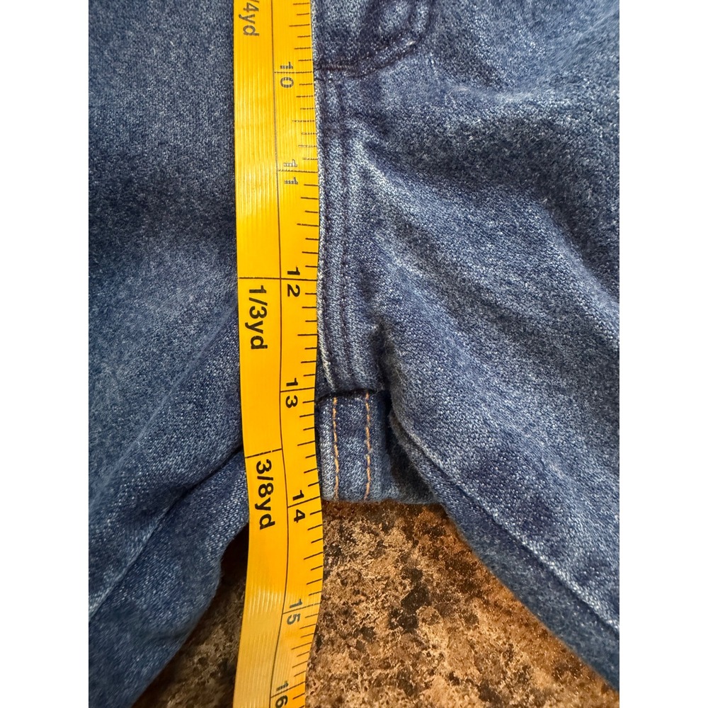 VTG Wrangler 13MWZ Cowboy Cut Orig Fit Jeans Mens 36x38 (Fits 33x36) Made in USA - Picture 11 of 12